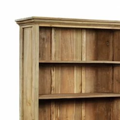 Massivholz Bücherregal Trevisio Aus Teak -Gosy-shop massivholz buecherregal teak landhaus trevisio 05