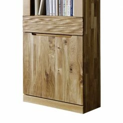 Massivholz Bücherregal Natrius Aus Wildeiche Geölt 7 Massivholz Bücherregal Natrius Aus Wildeiche Geölt -Gosy-shop massivholz buecherregal wildeiche geoelt 60 cm breit natrius 03