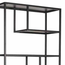 Metall Loft Design Regal In Schwarz - Vician 8 Metall Loft Design Regal In Schwarz - Vician -Gosy-shop metall loft design regal in schwarz mit 6 faechern vician 03