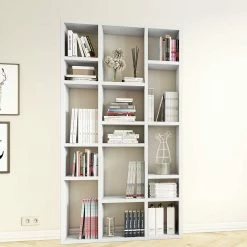 Modernes Regal In Weiß - Eldrida