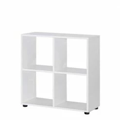 Quadratisches Regal Evillas In Weiß