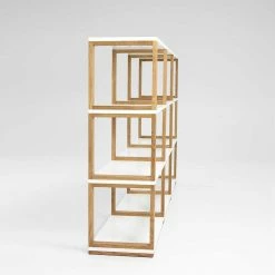 Raumteiler Grandess In Weiß Eiche -Gosy-shop raumteiler weiss eiche mit faechern grandess 03