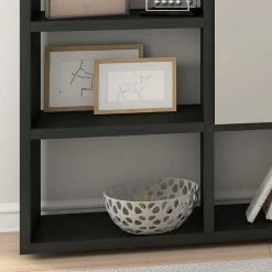 Rechteckige Regalwand In Dunkelbraun - Jansonna 4 Rechteckige Regalwand In Dunkelbraun - Jansonna -Gosy-shop rechteckige regalwand in dunkelbraun eiche dekor jansonna 02