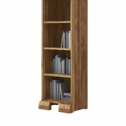 Regal Vaskov Aus Wildeiche Massivholz -Gosy-shop regal wildeiche massivholz 190 cm hoch vaskov 03