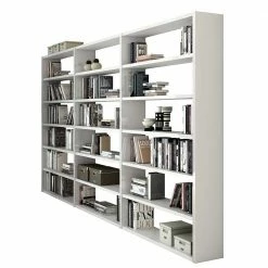 Regalwand Cady In Hochglanz Weiß