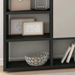 Regalwand Mit Viel Stauraum - Escuredo -Gosy-shop regalwand mit viel stauraum 273x222 cm escuredo 02