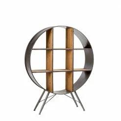 Rundes Standregal Bracco - Neun Fächer