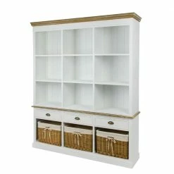 Schrankregal Cultures In Weiß Braun