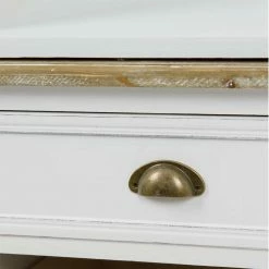 Schrankregal Cultures In Weiß Braun -Gosy-shop schrankregal weiss braun landhausstil cultures 03