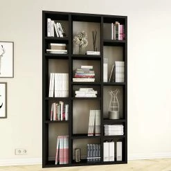 Standregal In Schwarzbraun - Zentry