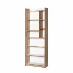 Standregal In Sonoma-Eiche & Weiß - Matca