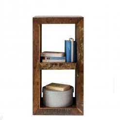 Vintage Standregal Dencig Mit Zwei Fächern