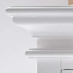 Weißer Bücherschrank Mit 5 Fächern Venzeno & 2 Türen 11 Weißer Bücherschrank Mit 5 Fächern Venzeno & 2 Türen -Gosy-shop weisser buecherschrank mit 5 faechern 2 tueren venzeno 05