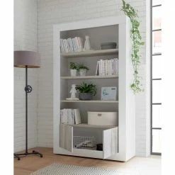 Wohnzimmer Regal Mit Schrankfach - Merenda 9 Wohnzimmer Regal Mit Schrankfach - Merenda -Gosy-shop wohnzimmer regal mit schrankfach 2 tuerig 4 faechern merenda 03