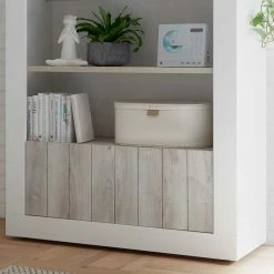 Wohnzimmer Regal Mit Schrankfach - Merenda 11 Wohnzimmer Regal Mit Schrankfach - Merenda -Gosy-shop wohnzimmer regal mit schrankfach 2 tuerig 4 faechern merenda 05